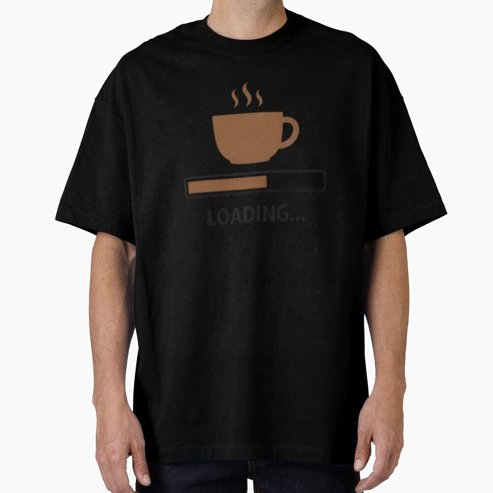 Coffee Loading… Funny Caffeine Lover Design | Morning Coffee Vibes by CosmicSplendor