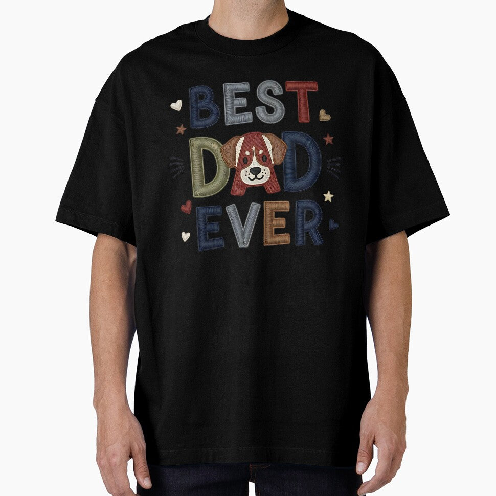 Best Dad Ever Cute Dog Lover Quote by ArtDesignTp