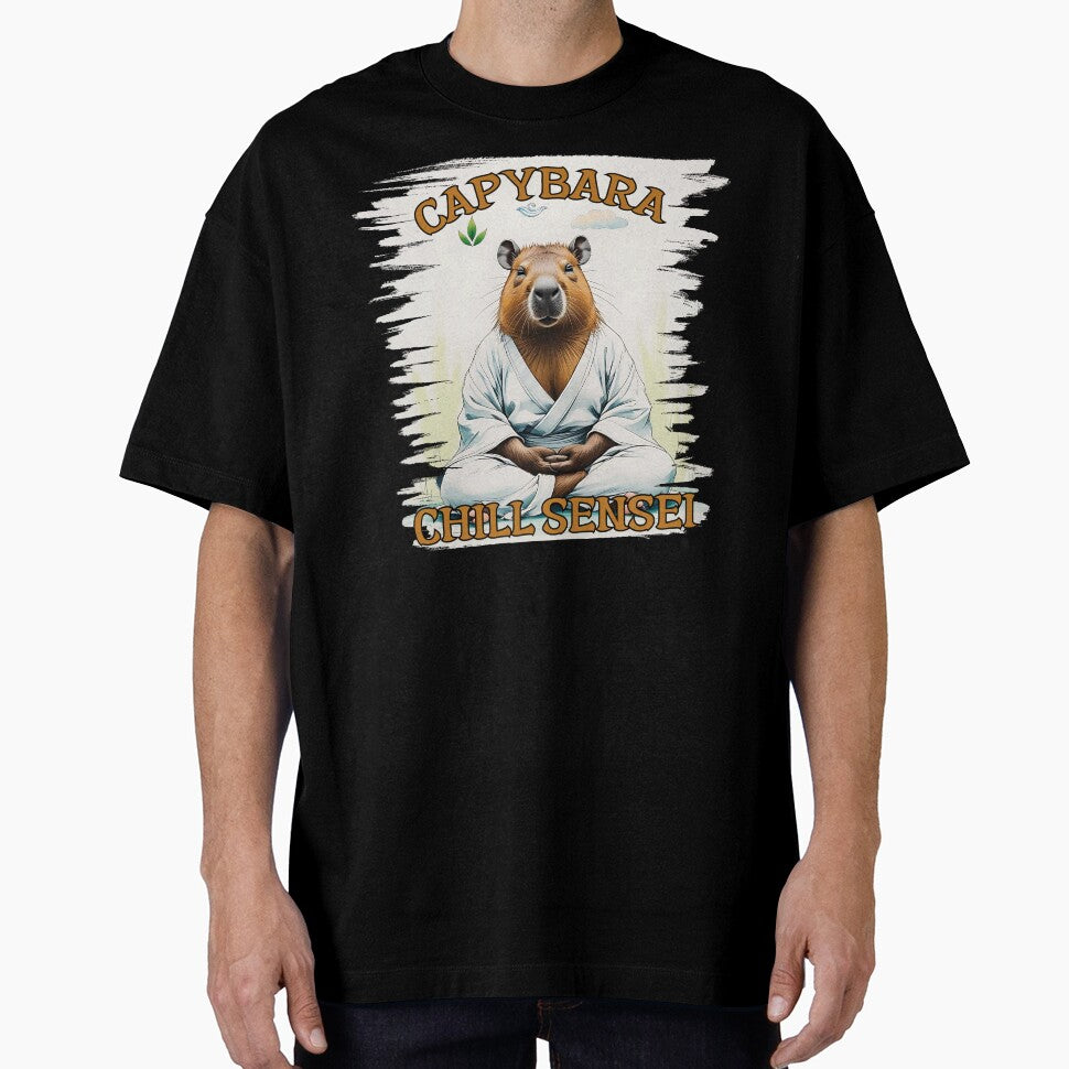 Chill Capybara Monk by TestudoDesign