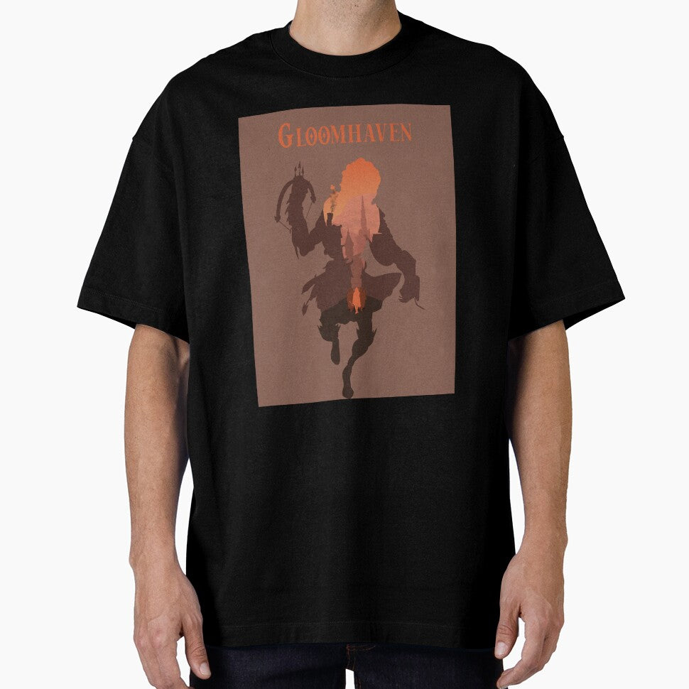 Gloomhaven Tinkerer - Minimalist Silhouette Poster Style - Board Game Art by MeepleDesign