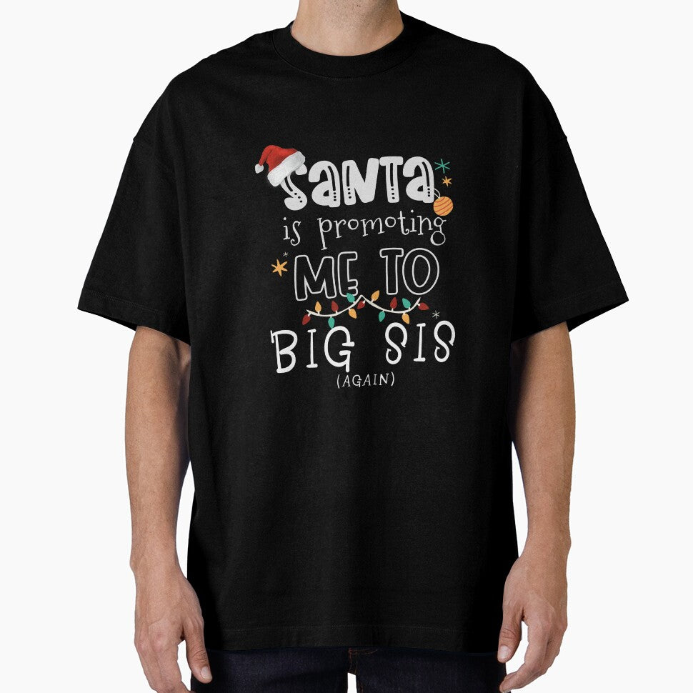 Christmas Older Sister Gifts, Promoted To Big Sister Again design by Merchking1