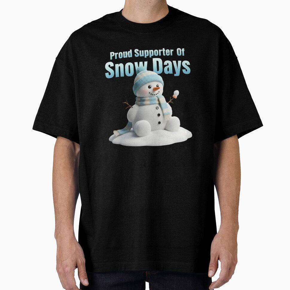 proud supporter of snow days funny teacher life by ArtDesignTp