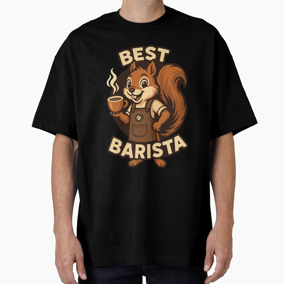 Best Barista – Squirrel Design for Energetic Coffee Lovers by Coffee Lifestyle