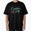 Cousin Camp Typography T-Shirt – Matching Family Reunion Design by PixelWaveBD
