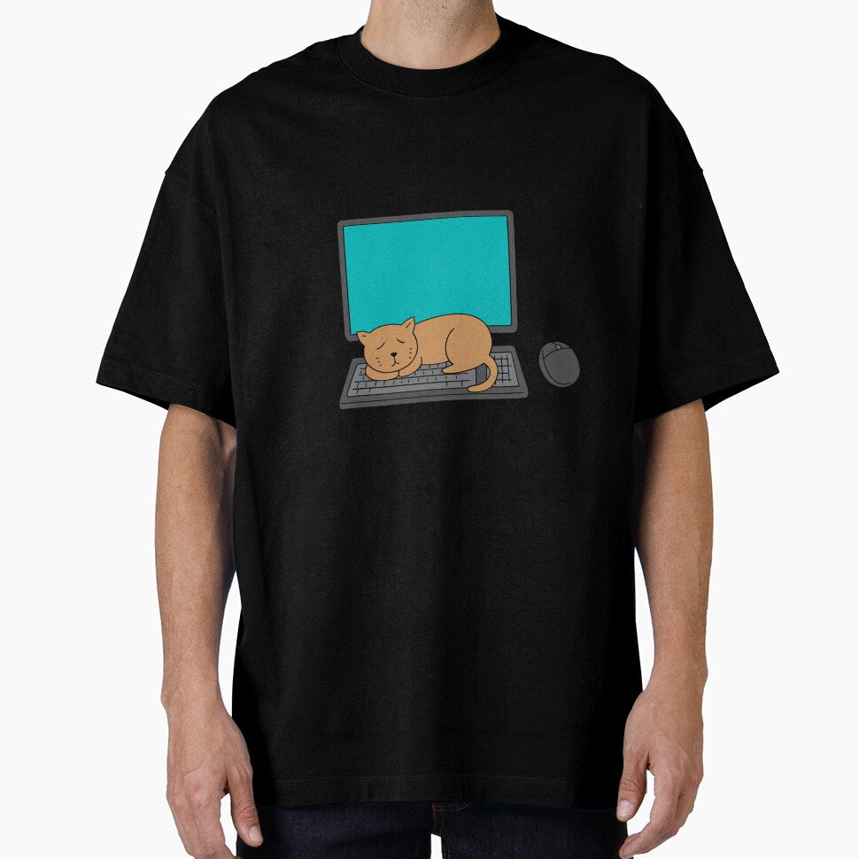 Quiet Quitting sleeping cat by JoeyGrace