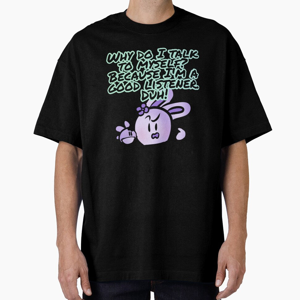 Talking with myself - Claninchen bunny by Claninchen