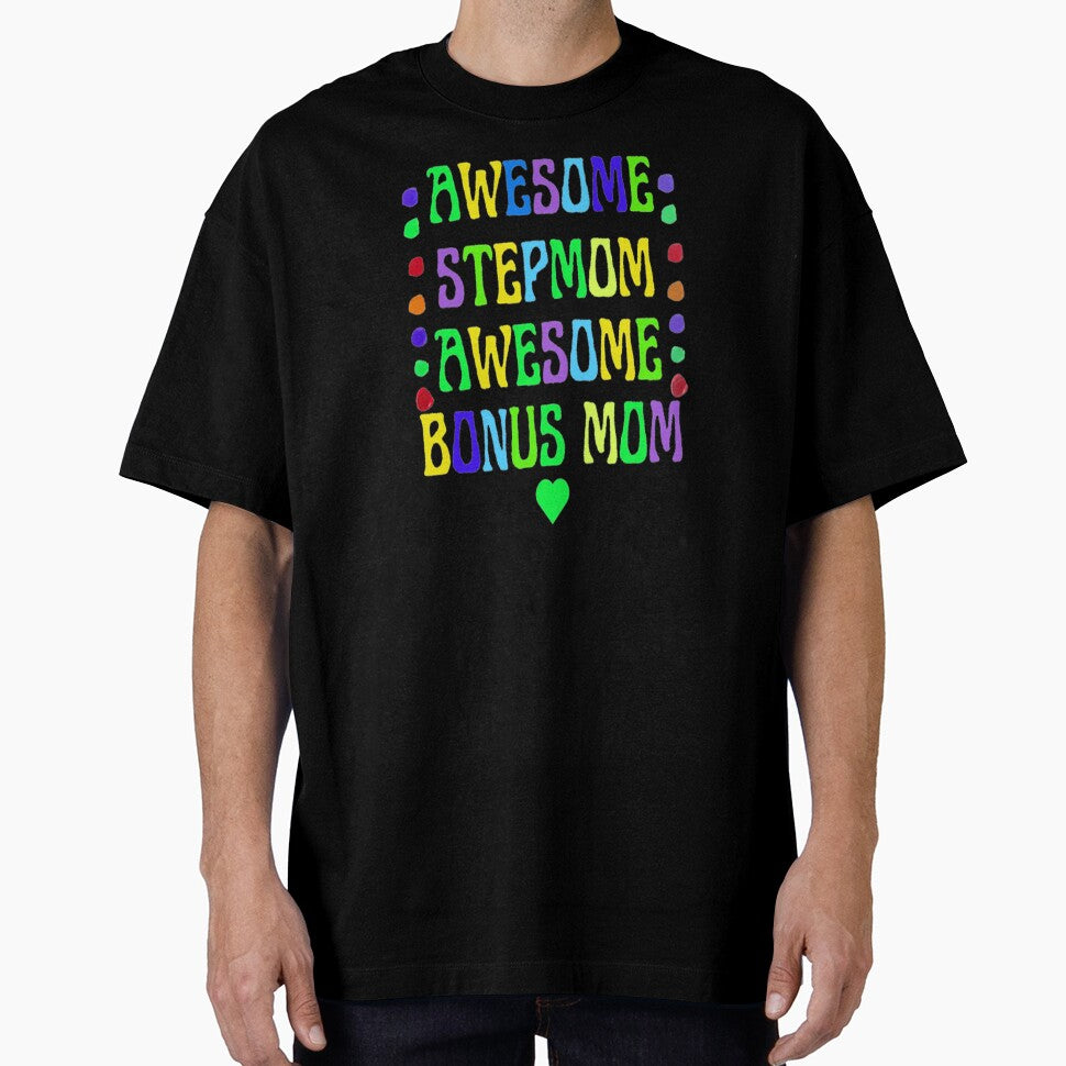 Awesome Stepmom Awesome Bonus Mom 3, Bohemian Mothersday Stepmom Mothersday, Super Mom Super Wife Mothersday by Adri Barnard