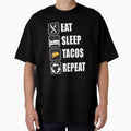 Eat Sleep Tacos Repeat by CarrieTDesigns