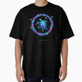Deep Ocean Dream Sea Turtle in Mystical Coral Arch with Jellyfish by zoughlal