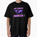 Not tourist - Traveler purple by Soratravels