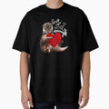 Otter and love, sweet red heart by Collagedream