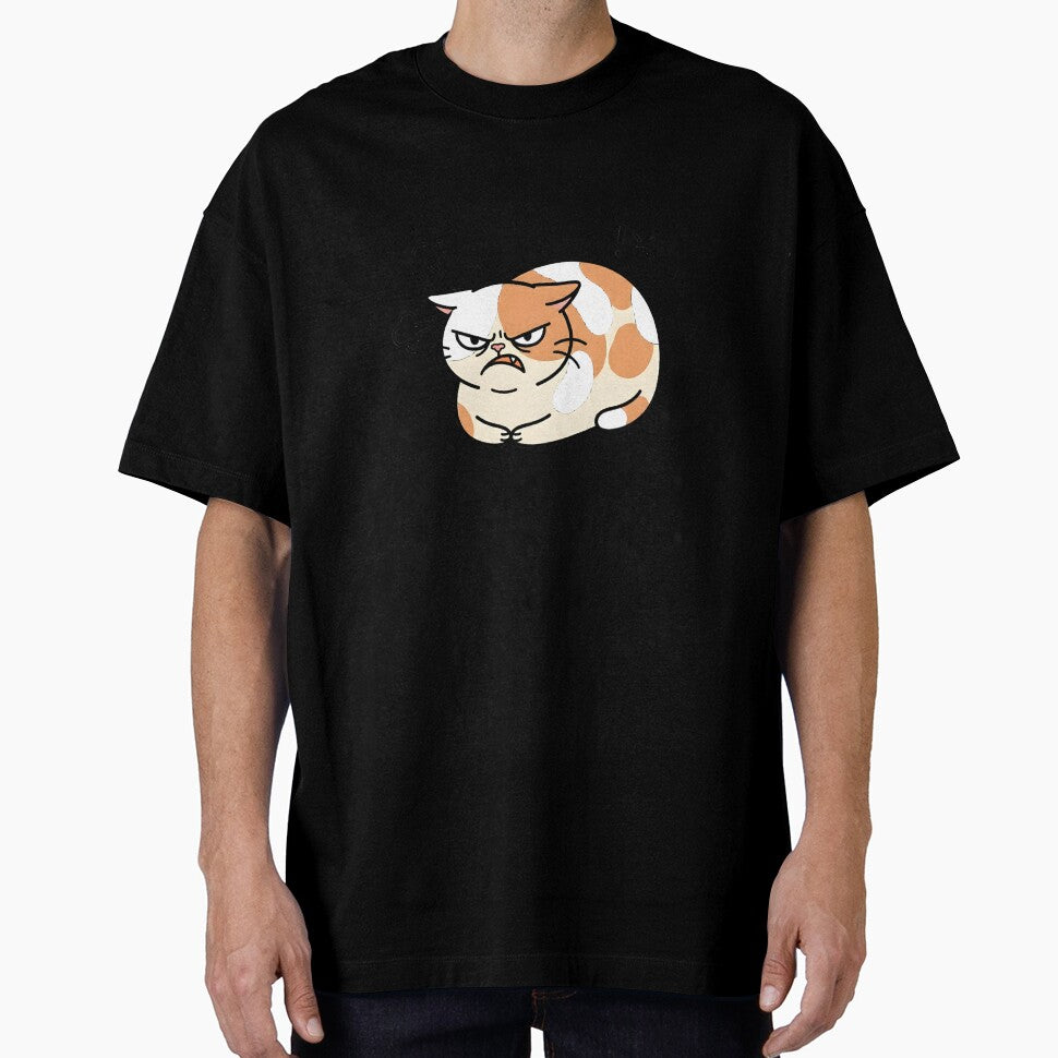 Grumpy Calico Cat Are You Serious Illustration by PholPol1959