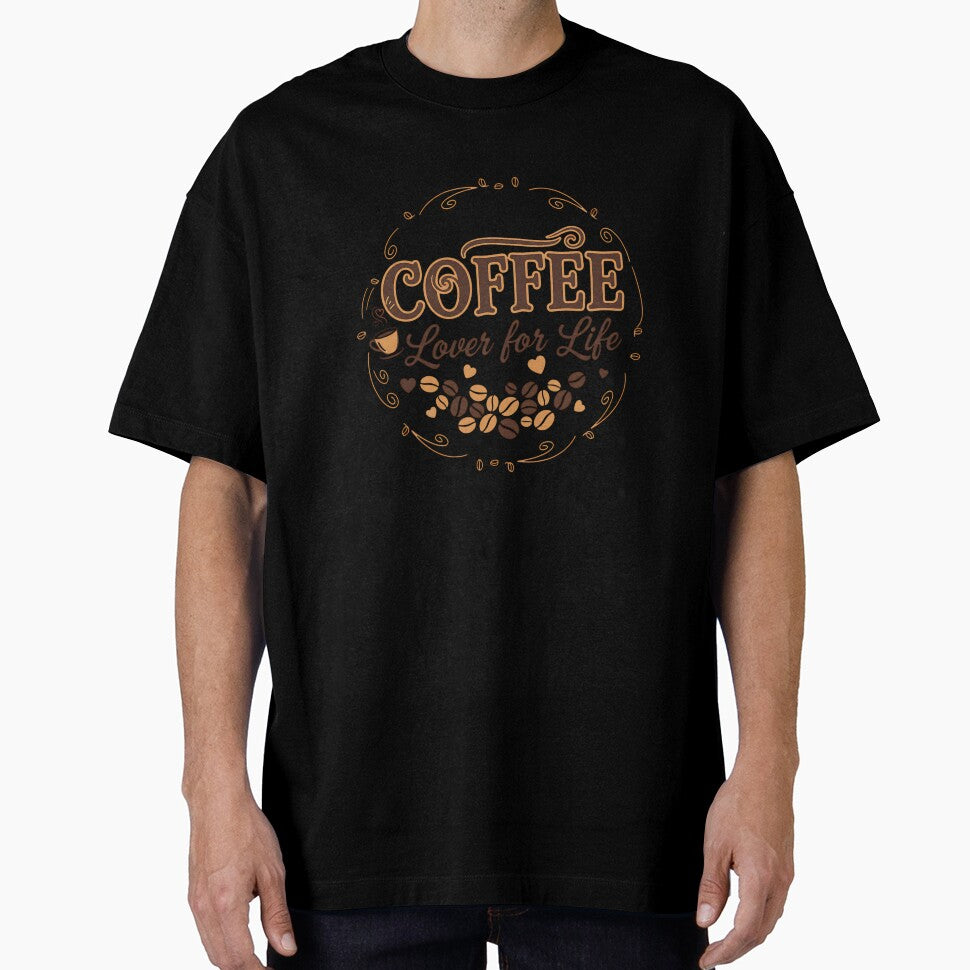 Coffee Lover for Life Shirt – Funny Barista & Coffee Enthusiast Tee by Muzgle