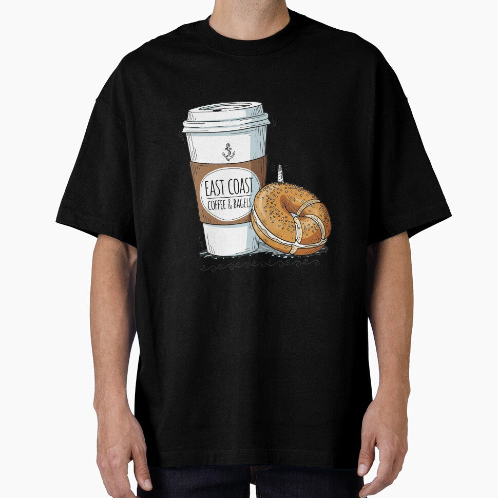 East Coast Coffee and Bagel Illustration by Apex Designs