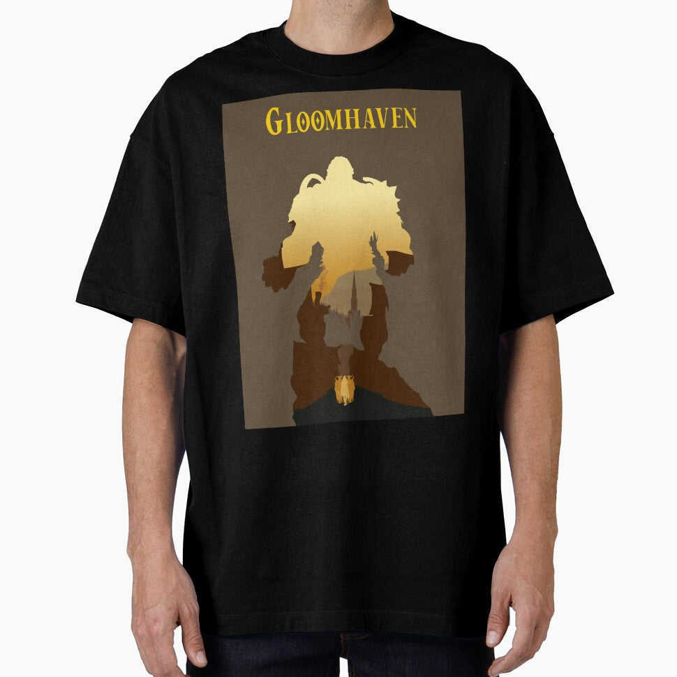 Gloomhaven Cragheart - Minimalist Silhouette Poster Style - Board Game Art by MeepleDesign