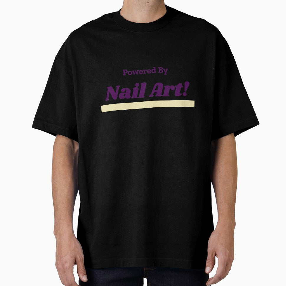 Powered By Nail Art by cooldesignsalot