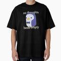 no thoughts head empty penguin by Neko099