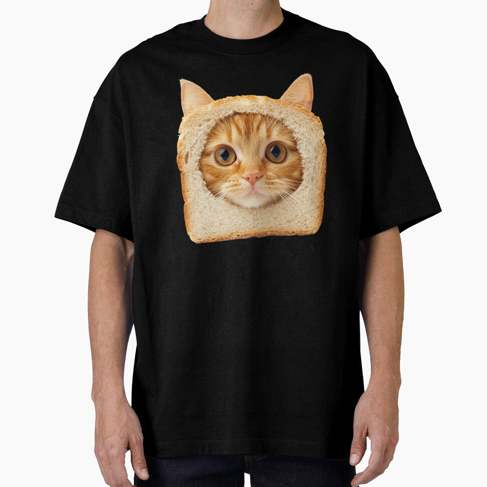 Cat Slice Of Bread Face by RockFireMerch