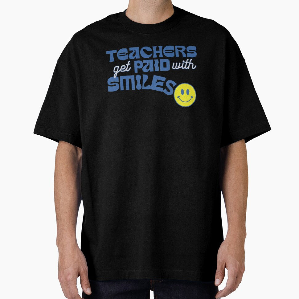 Teachers Get Paid With Smiles! Teacher appreciation Gift, Back to School by BriAngelaBubbleDesigns