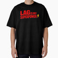 Lag Is My Superpower - Retro Gaming T-Shirt Design by PixelThumbPrint