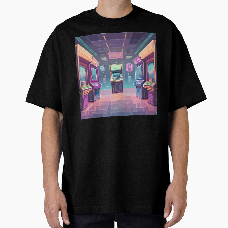 Neon Arcade – Retro Futuristic Gaming Vibes by ZeoraStudio