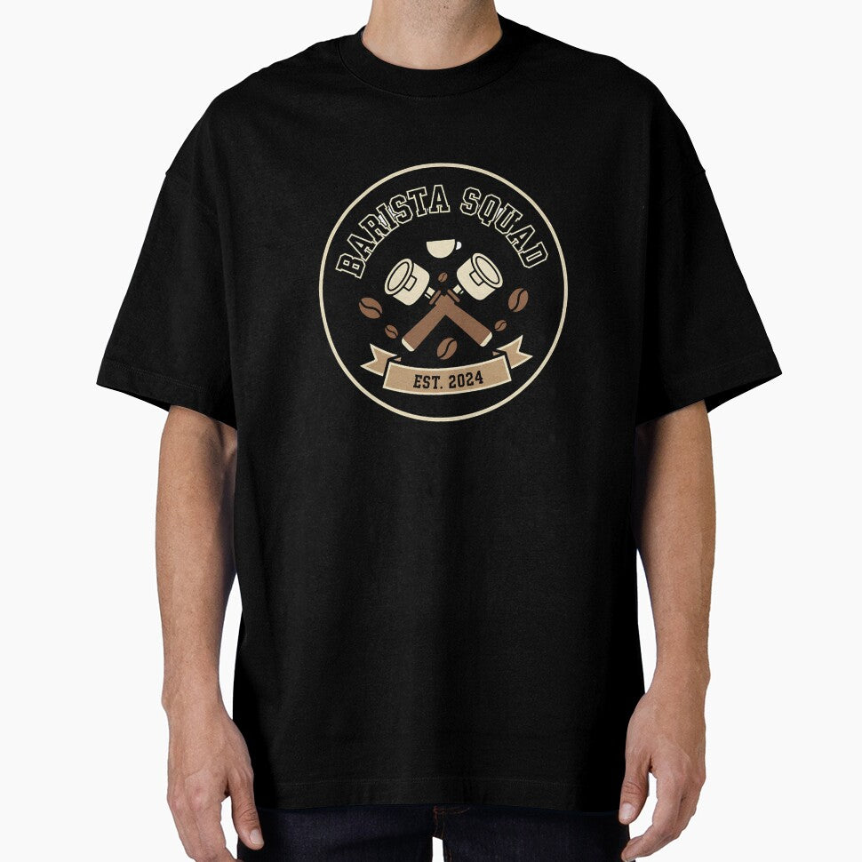 Barista Squad Shirt – Funny Coffee Crew & Café Team Tee by Muzgle