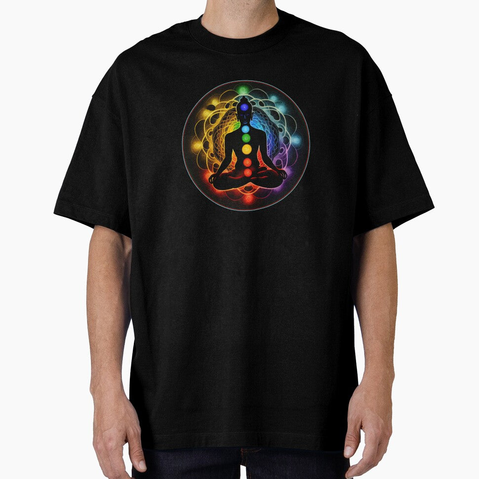 The 7 Chakras Meditator by Mindful-Designs