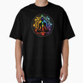 The 7 Chakras Meditator by Mindful-Designs