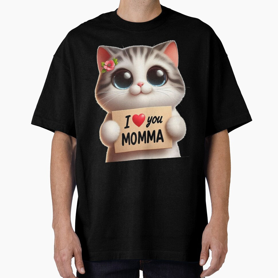 I love you momma cat lover by Jam3x