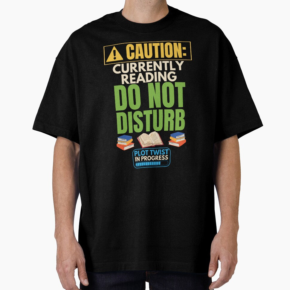 Caution Currently Reading Do Not Disturb by Uvclick