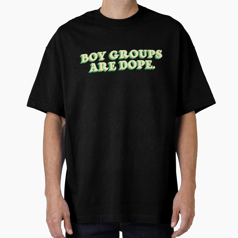 BOY GROUPS ARE DOPE Cute BLUE GREEN Quote Positivity Kpop Fandom by SugarSaint