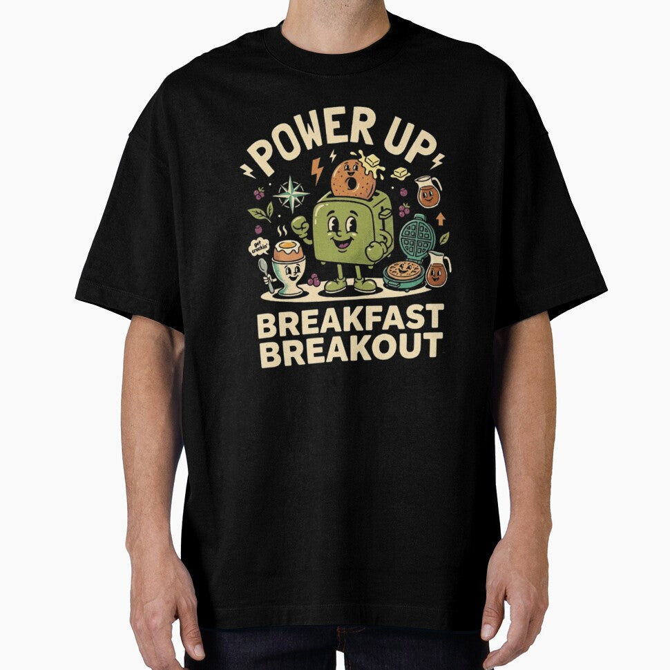 Power Up Breakfast – Whimsical Food Character Design by Dogandesighn