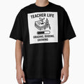 TEACHER LIFE - GRADING, GUIDING, GROWING by TheWonkyEaselCo