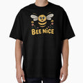 Bee Nice or Buzz Off Flower Design by Peter Stawicki