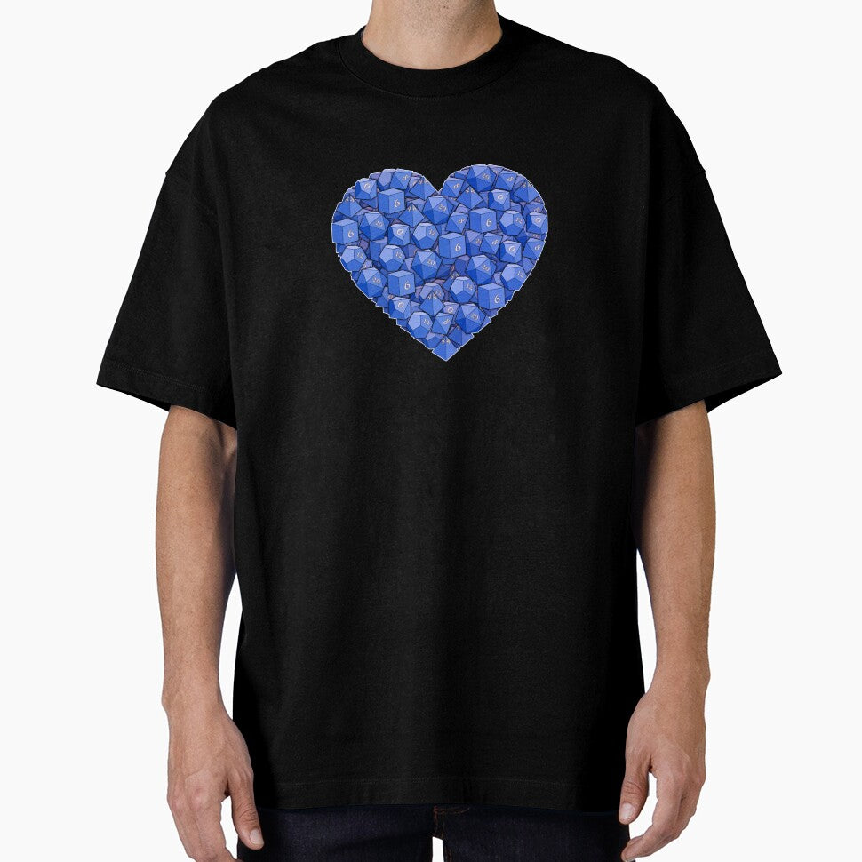 Dice Heart - Blue by -Solarly-