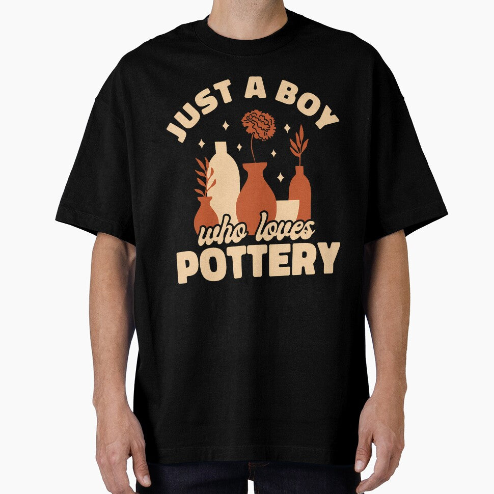 Ceramic Just A Boy Who Loves Pottery by DeniseGetrude