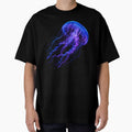 Neon Bioluminescent Jellyfish Deep Sea Creature by Owcomm