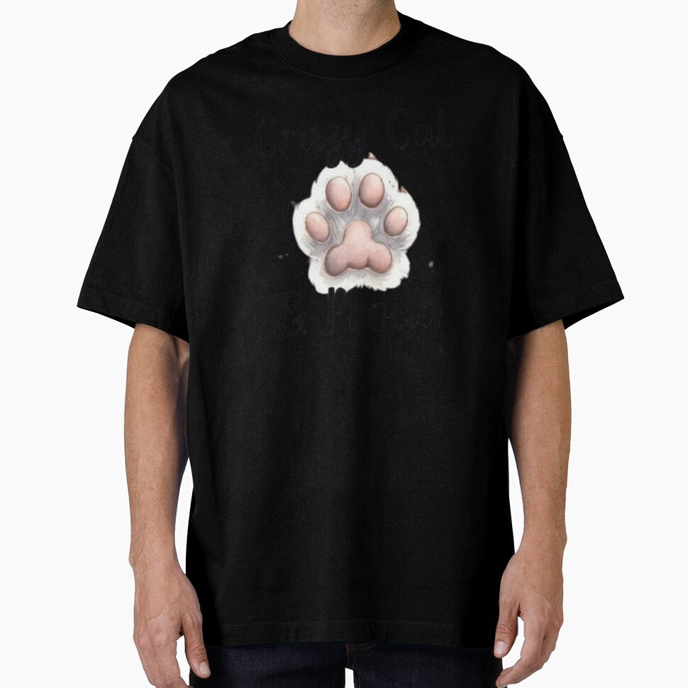 crazy cat by CatLadystore