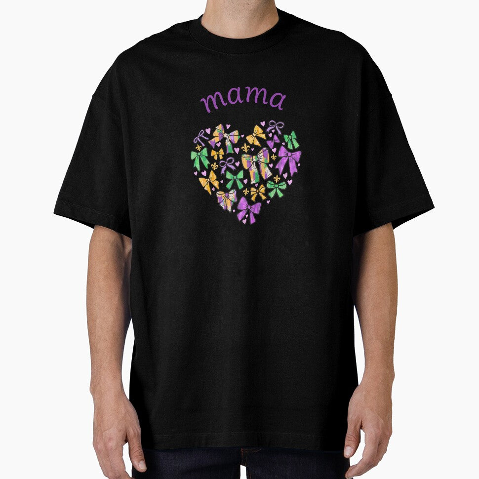 Mama Bow Heart - Sweet Mother's Day Gift Design by cabana.space