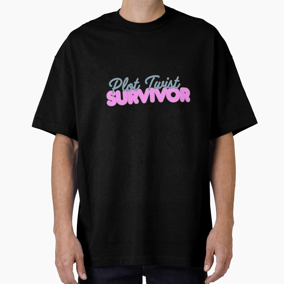 Plot Twist Survivor – Funny Book & Series Quote by ade-datt