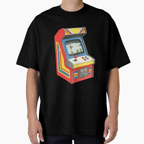80s Retro Arcade Machine Classic Gaming Illustration by Pasteltone