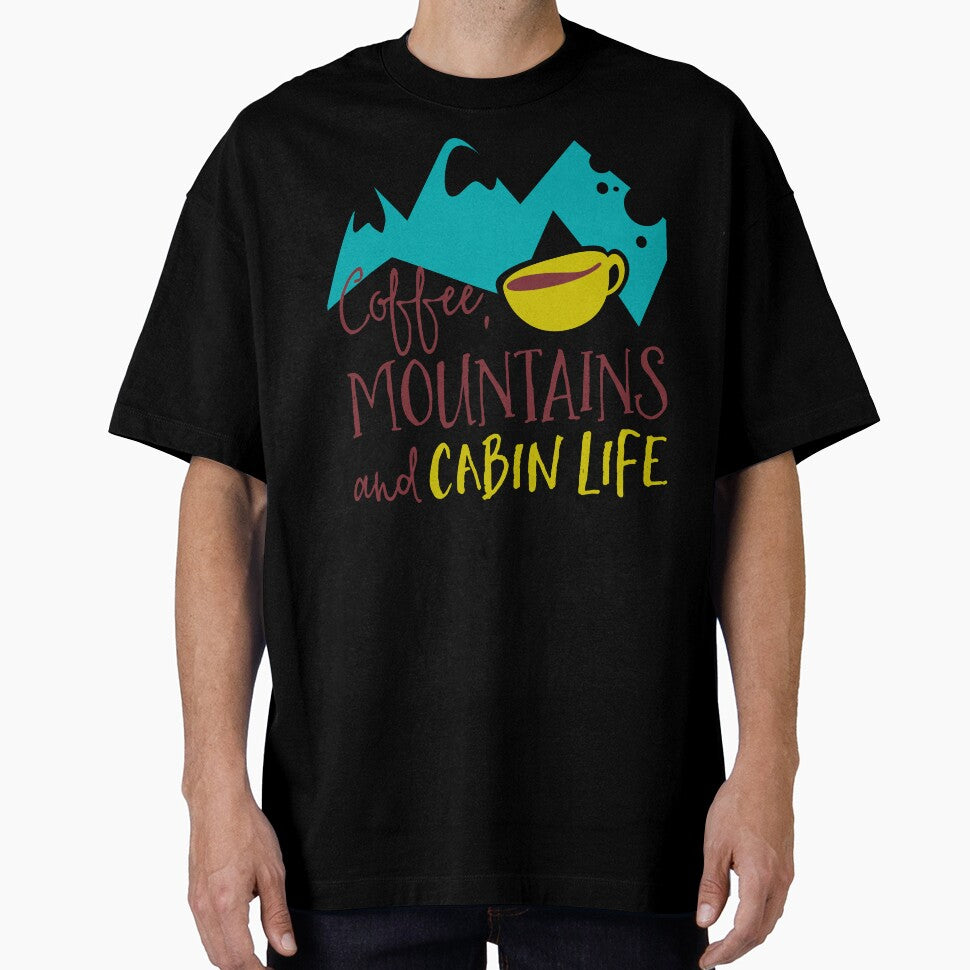 Coffee, mountains and cabin life by TinoThreads