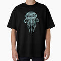 Glowing Jellyfish Underwater by Hartsygarden