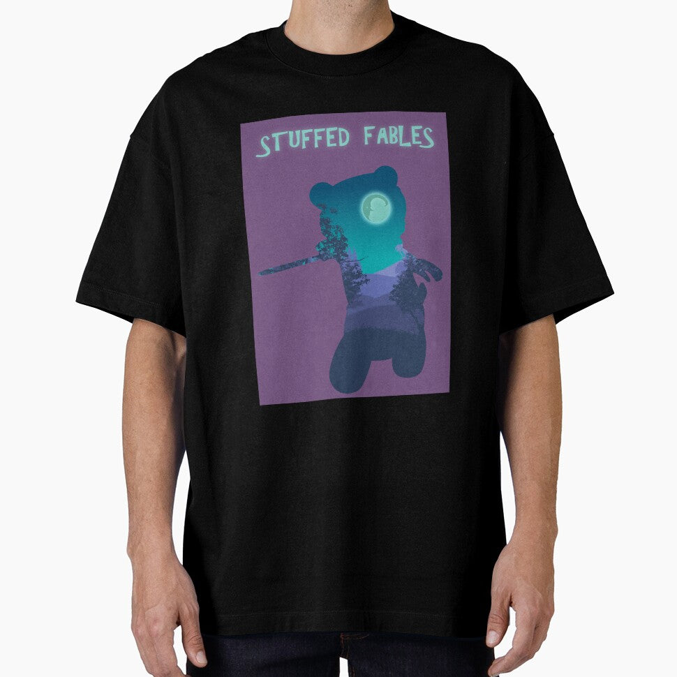 Stuffed Fables - Minimalist Silhouette Poster Style - Board Game Art by MeepleDesign