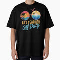 Art Teacher Off Duty Sunglasses Last Day Of School Summer by MaiaDaniel