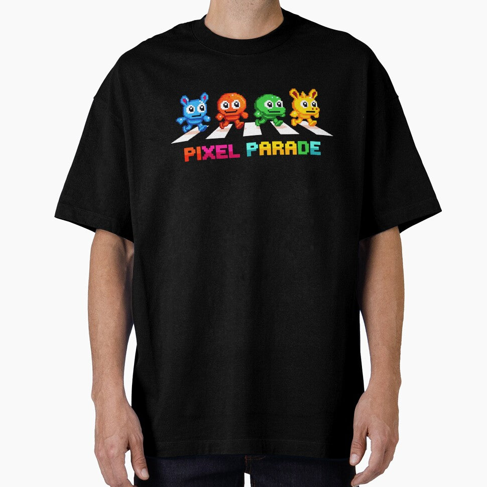 Pixel Parade – Retro 8-Bit Arcade Character Design by PixelRageStudio