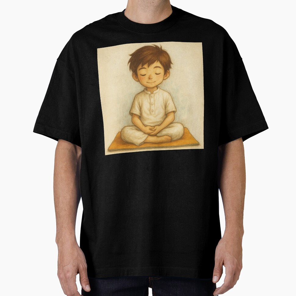 Child Meditation (ฺBoy) by Piyakan