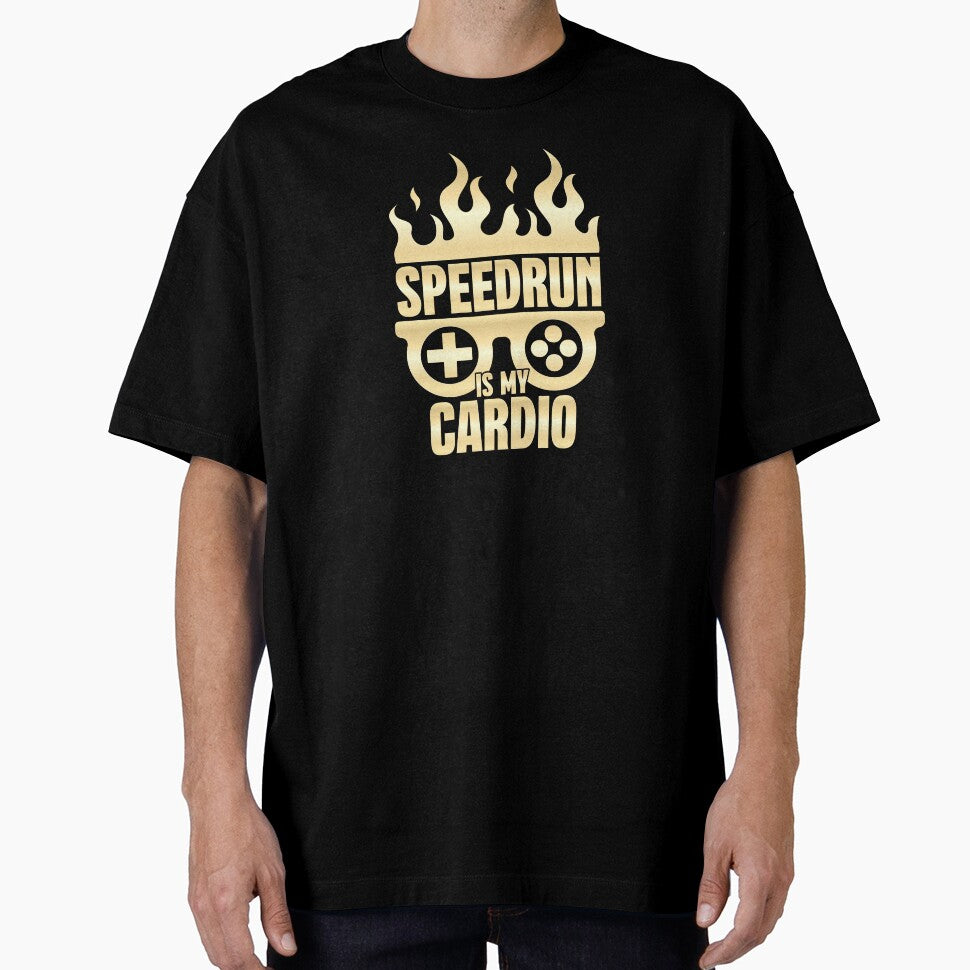 Speedrun is my cardio - Funny Gaming Design by Kubala Designs