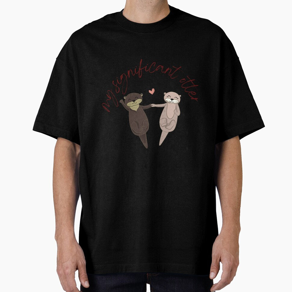 My Significant Otter- Valentine's Day Animal Puns and Gifts by designsbyreaia