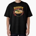 ramen noodles eating style emoji tshirt by anandsiva2703